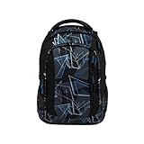 Satch sleek Schulrucksack - ergonomisch, 24 Liter, extra schlank - Deep Dimension - B