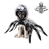 Pet Halloween Pumpkin Costume Pet Halloween Weihnachten Brust Rücken Katze Kleiner Hund Pet Spinne Gedreht In Kleidung Hunde Katzen Halloween Spinne Transformation Kostüm Fancy Dress Up Cosplay Party