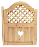 WEIWEIMITE Schwingende Cafétüren, Massivholz Cowboytür, Retro Zaun Gate, Metallscharnier Mute Küche Schlafzimmer Bar Restaurant Partition Tür, Benutzerdefinierte Größe pendeltür H