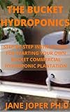 THE BUCKET HYDROPONICS: STEP-BY-STEP DOCUMENTATION FOR TRYING TO START YOUR OWN BUCKET HYDROPONICS FARM (English Edition)