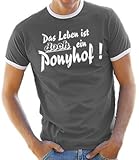 Touchlines Herren Langarm T-Shirt Evolution Fussball, Black, M, B4111