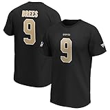Fanatics NFL T-Shirt New Orleans Saints Drew Brees #9 Name & Number Trikot Jersey (XL)