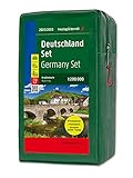 Deutschland, Straßenkarten-Set 1:200.000, 2022/2023: 18 Straßenkarten in praktischer Kartentasche (freytag & berndt Auto + Freizeitkarten)