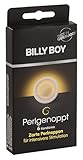 Billy Boy Perlgenoppt Kondome mit Zarten Perlnoppen Premium Pack , Transparent, 6 Stück