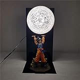 Dragon Ball Z Goku Spirit Bomb Led Light Lamp Dragon Ball Super Son Goku Night Lights Lampara Led Dragon B