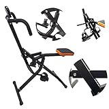 Ffitness FLTBC300 Total Power Body Crunch Pump mit LCD-Display Home Fitness Trainer Multifunktionales Werkzeug für Brust, Gesundheit, Bauch, Beine und Arme, Schw