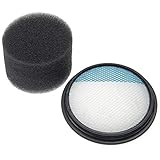 vhbw Filter-Set kompatibel mit Dirt Devil Blade DD767, DD777 Staubsauger - 2x Ersatz-Filter (Vormotor-Filter, Schaum-Filter)