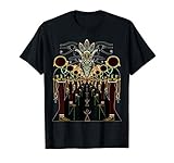 Egyptian Psychedelic Fractal Lion Warrior Goddess Sekhmet T-S