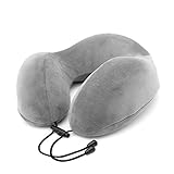 SHJKL Nackenkissen - Memory Foam Reisekissen, Flugzeug Nackenstütze, Kopfstütze, Bequem Atmungsaktiv Nackenhörnchen, Für Auto, Zug, Zuhause, Büro Und Gaming,G