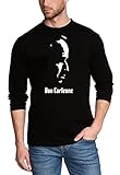 Coole Fun T-Shirts Don Corleone Langarm t-Shirt DER Pate Mafia t-Shirts, Grösse: XXL