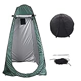 Maity Vollautomatisches Pop-Up schnell öffnendes Umkleidezelt Außenduschbad Zelt Angeln Toilettenzelt Duschzelt (Ölgrün)