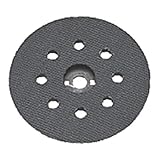 Metabo Stützteller 122 mm, gelocht, mittelharte Ausführung, mit Kletthaftung, für SXE 125, für Haft-Schleifblätter (631224000) Durchmesser: 122 mm, Härte: mittelhart , Ausführung: g