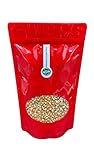 Premium Mushroom Popcorn Kinopopcorn 1 Kg Beutel XL 1:46 Premium Popcorn Popvolumen im wieder verschließbarem Beutel GMO F