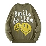 Autumn and Winter Lazy Loose Pullover Sweater, trendy Japanese Retro Sweater, Round Neck Sweater Couple Sw