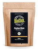Biotiva Zimt Ceylon Pulver Bio 100g - 100% Bio-Qualität - Zimtpulver - vegan - ohne Zuckerzusatz - abgefüllt und kontrolliert in Deutschland (DE-ÖKO-005)