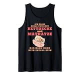 Ich Passe Genau Zwischen Bettdecke Und Matratze - Hase Bett Tank Top