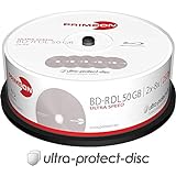 Primeon BD-R DL 50GB/2-8x Cakebox (25 Disc) Ultra-Protect-disc S