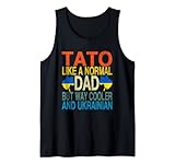 Tato Ukrainian Dad - Ukrainischer Vatertag Tank Top