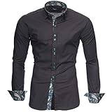 Kayhan Herren Hemd ROYAL Paisley Grau (M)