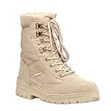 Copytec Tropen Einsatz Stiefel Tactical Sniper Springerstiefel Desert Boots #15974, Schuhgröße:45, Farbe:S