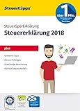 SteuerSparErklärung Plus 2019, Schritt-für-Schritt Steuersoftware für die Steuererklärung 2018, Aktivierungscode per Mail für Windows 10, 8, 7