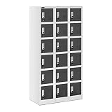 Fromm & Starck STAR_MCAB_16 Metallschrank Schließfachschrank Metallspind Spindschrank abschließbar 18 F