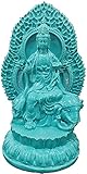 GAOLILI Skulptur Statue Quan Yin Sculpture Figuren Buddha-Statuen, die eine Elefantengöttin der Barmherzigkeit und mit Mitgefühl reiten Fernseher Kabinett-Desktop-C