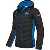 Nebulus Winterjacke MERIK Herren (Model: P4916 - Herren, schwarz-Kobalt; Größe: XXL) FB