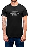 Luxyl Unisex Gandhi Has Declared War T-Shirt, Schwarz , M