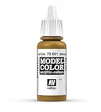 Vallejo, Model Color, Acrylfarbe, 17 ml Messing