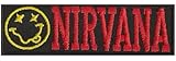 NIRVANA Smiley Drunk Biker Rocker Patch Aufnäher Abzeichen Aufbüg