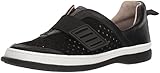 Adrienne Vittadini Damen Forum Sneaker, Schwarz-Ss, 37 EU