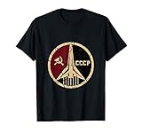 Stolzes CCCP Shirt Vintage Russland Weltraum-Programm T-S