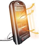 WCN Innenheizungen Halogen Heizrohrprüfung Quarz Hetaing Schreibtisch Elektrische Heizungen Adjustable Hitzeeinstellungen Mit Umfallschutz Heizungsheizung