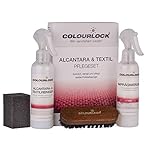 COLOURLOCK Alcantara & Textil Pflegeset, reinigt und imprägniert schonend Alcantara, Microfaser und N