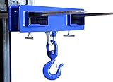 Lasthaken für Gabelstapler Verladehaken | Tragkraft 1000 kg / 1t | Maße (LxBxH): 445x120x130