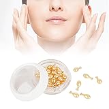 QFGfhgf Schlangengift-Extrakt Anti-Falten-Serum, feuchtigkeitsspendende und mildernde Essenz für feine Linien, Fullerene-Plazenta-Essenz, Anti-Aging-Seren, Serumkapseln, für Ihre Jugendliche H