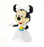 LNLJ Bausteine ​​Cartoon Disney Figuren Micro 3D Modell Mickey Mouse Minnie Hochzeit Mini Ziegel Spielzeug Für Kinder Geschenk,M