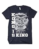 Kong is King T-Shirt, Farbe: Navy, Größe: L