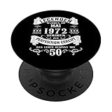 50. Geburtstag 50 Jahre Mann Frau Mai 1972 PopSockets mit austauschbarem PopGrip