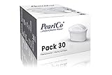 PearlCo - unimax Pack 30 Filterkartuschen - passend zu Brita Max