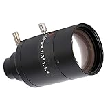 DAUERHAFT Manuelles Objektiv 5-50 mm Brennweite Unterstützung HD-Pixel, Anpassung an die meisten Überwachungskameras mit hohem Z