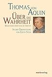 Über die Wahrheit: Quaestiones Disputatae de V