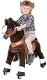 Miweba PonyCycle Mister Ed - Modell 2021 - U Serie - Schaukelpferd - Kuscheltier auf Rollen - Inline - Kinder - Pony - Pferd - Reiten - Plüschtier - MyPony (Medium)