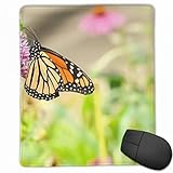 Sideview Of A Monarch Butterfly Mauspad Computer PC Laptop Mousepads Gaming Office Home Desk Accessory Gadg