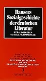 Hansers Sozialgeschichte der deutschen Literatur vom 16. Jahrhundert bis zur Gegenwart, Band 3: Deutsche Aufklärung bis zur Französischen Revolution 1680-1789