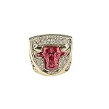 CLCL 1993 NBA Chicago Bulls Championship Ring Meisterschaft Ringe, Champion Ring Replica für Fans Herren Geschenkideen, Without Box, 8-14#,NO. 14