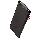 fitBAG Beat Schwarz Handytasche Tasche aus Echtleder Nappa mit Microfaserinnenfutter für Apple iPhone 5 / 5s / SE 16GB 32GB 64GB | Hülle Made in Germany