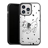 DeinDesign Gallery Case kompatibel mit Apple iPhone 13 Pro Handyhülle 9H Gehärtetes Glas Rückseite Hülle 101 Dalmatiner Hund Disney