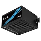 AeroCool Lux - Netzteil 650W, 230V, 80Plus Bronze, Wirkungsgrad 88% +, schwarz, LUX650